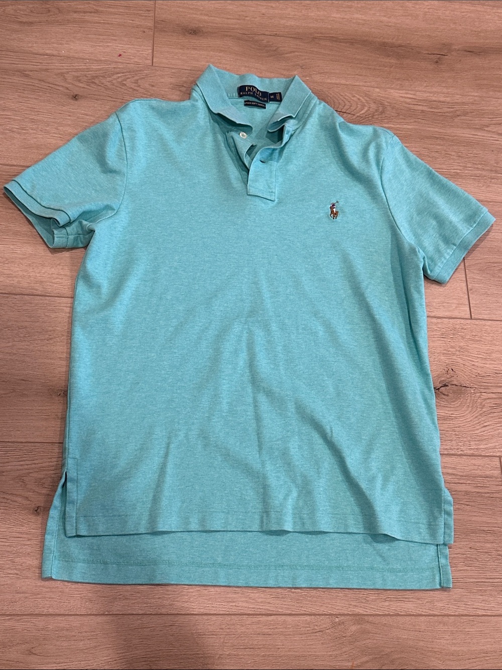 Polo by Ralph Lauren Seafoam Green Pima Polo Shirt